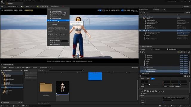 Best Custom Clothing system for Metahumans (Udrapper) смотреть онлайн
