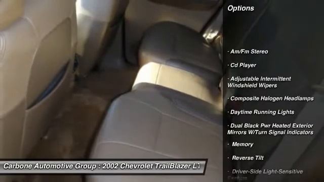 2002 Chevrolet TrailBlazer LTZ 4WD Berlin NJ 08009 смотреть онлайн