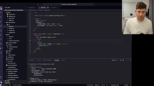 Server-side Pagination with NextJS 13 Server Actions смотреть онлайн