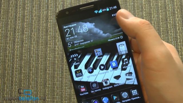 Обзор LG G2: интерфейс, фишки ПО, игры, тесты [Mobiltelefon.ru]