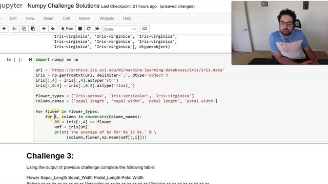 Solution to Challenges Intro to NumPy смотреть онлайн