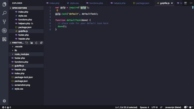 Setting Up NPM & Gulp I Automating Development Workflow with NPM and Gulp I Speed Technology смотреть онлайн