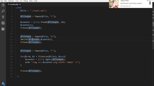 How to create Graphical Hit Counter or Visitor Counter in PHP in Urdu and Hindi Project No 12 смотреть онлайн