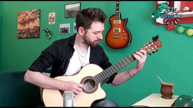 "El día que me quieras" (Carlos Gardel) - Solo guitar - Matías Telis смотреть онлайн