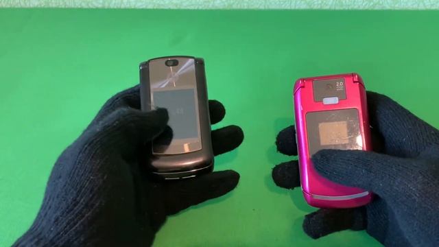 Визуальное Сравнение Motorola V3x Vs Motorola V8