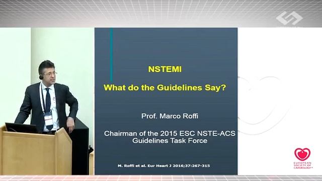 M. Roffi. NSTEMI Clinical case presentation смотреть онлайн