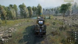 SnowRunner контракт Разведочные работы Болота Таймыр