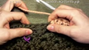 Набор для вязания ковра из полиэфирного шнура «Ажурный». Часть 2