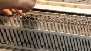 Юбка плиссе на вязальной машине