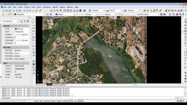 Georreferenciamento no AutoCAD 2006 смотреть онлайн