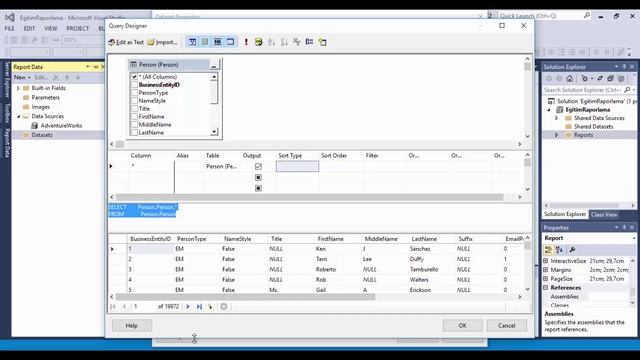 Reporting Services (SSRS) Kullanımı Ders-1 смотреть онлайн