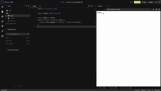 How to Create a Toggle Button in React Using Conditional Rendering | ReactJS | Web Development смотреть онлайн