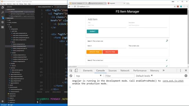 Angular & FireStore Application [3] - Updating Data & Deploy смотреть онлайн