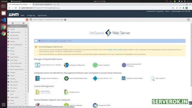 Install LiteSpeed Web Server on Cpanel Server смотреть онлайн