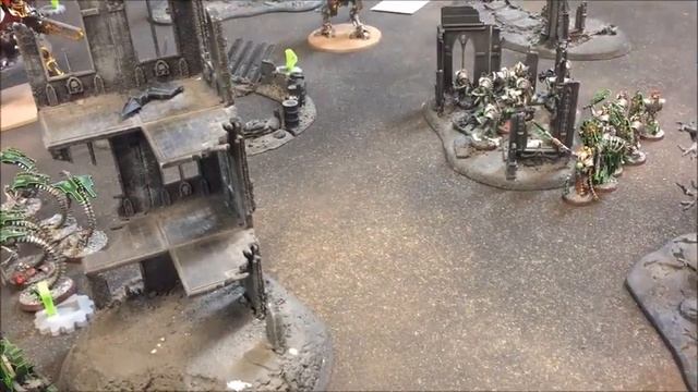 Necrons Vs Imperial Knights. Warhammer 40K Batrep. смотреть онлайн