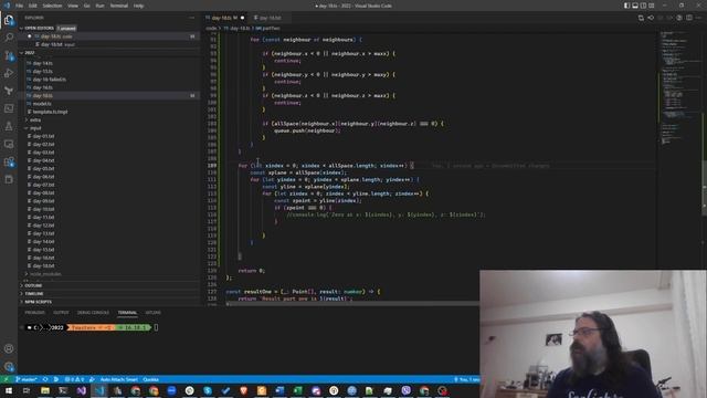 Advent of Code 2022 - Day 18 (Part II) смотреть онлайн