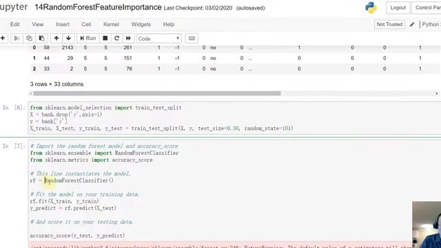 14-1 Random forest feature importance смотреть онлайн