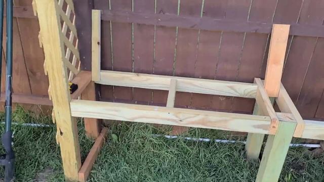 How to Build a Garden Arbor With Bench смотреть онлайн