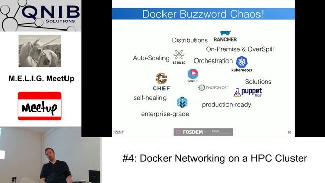 MELIG#4 Using Docker Networking on a HPC-Cluster [german] смотреть онлайн