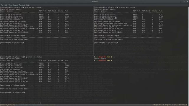 Qemu Gluster Multi Server Demo смотреть онлайн