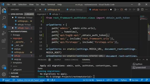 10 Token Based Login API | Django REST login API for token based authentication | Simple login API смотреть онлайн