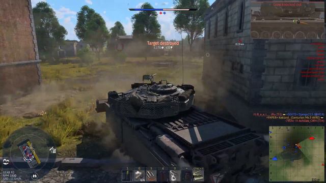 War Thunder - AVRE Magistralis смотреть онлайн