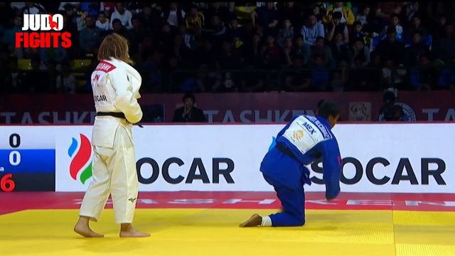 HORIKAWA Megumi (JPN) v AWITI ALCARAZ Prisca (MEX) [ -63 kg Final Tashkent Grand Slam 2023 ] смотреть онлайн