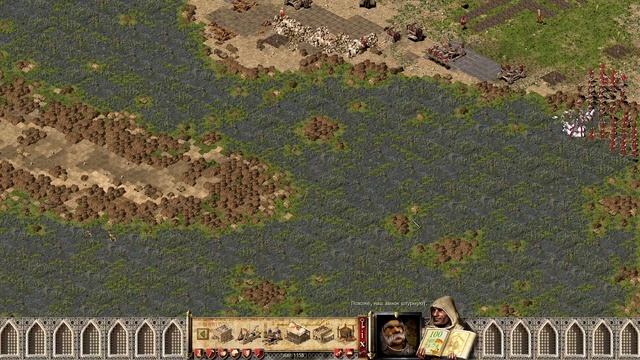 #55 Болотная война. Враги: Маршал х2. Stronghold Crusader HD смотреть онлайн
