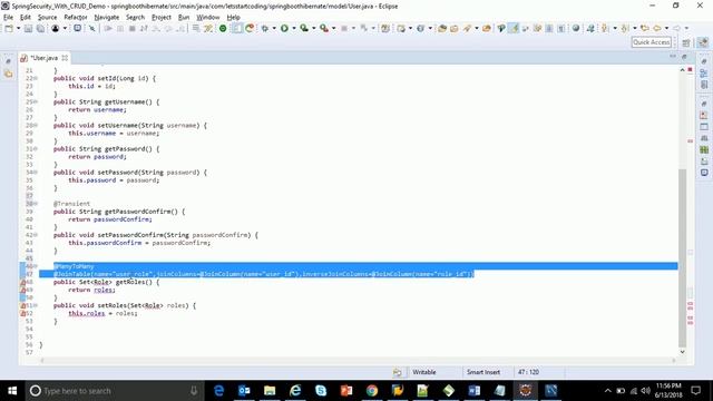 PART 3 : SPRINGBOOT,SECURITY,CRUD,HIBERNATE,JPA,MYSQL,JSP Validation смотреть онлайн