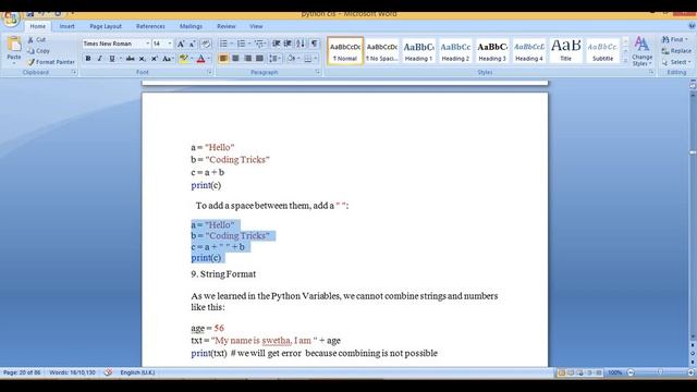 Python string methods #1 |Python Tutorial for Beginners #7 |Coding Tricks смотреть онлайн