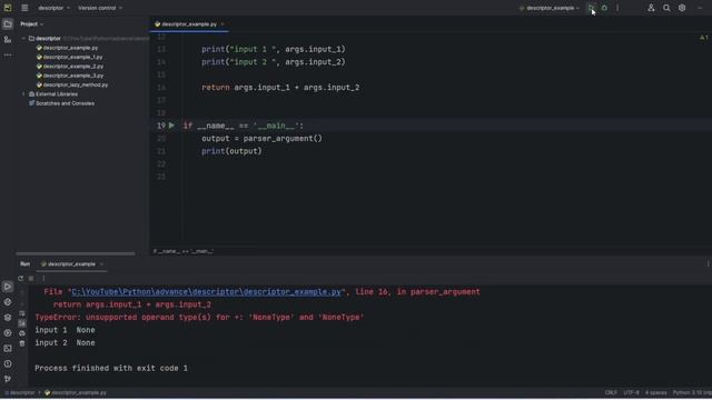 set parameter in PyCharm | Python смотреть онлайн