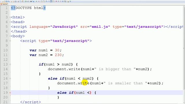 JavaScript Tutorial - 14 - Condition Operators смотреть онлайн