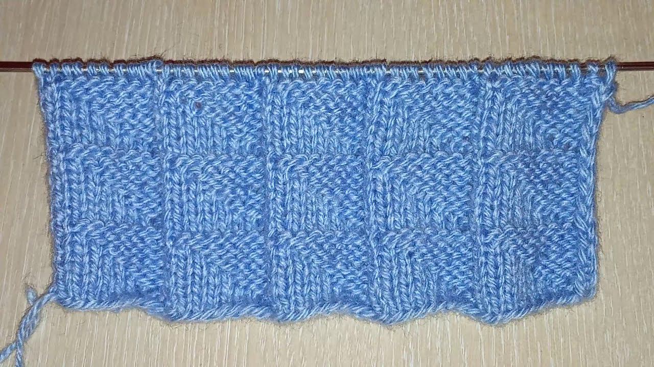 Вяжем складки спицами//легко и просто смотреть онлайн