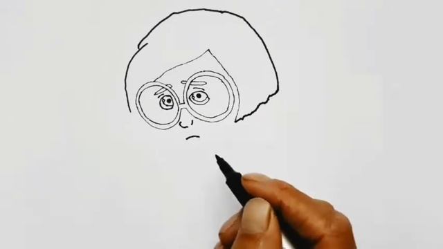 Как нарисовать Печаль из мультфильма Головоломка |Pin on Disney Drawings easiy to draw смотреть онлайн