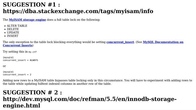 Bypass MyISAM table lock (2 Solutions!!) смотреть онлайн