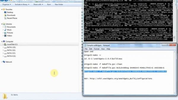 C++ GUI:  Setting up wxWidgets(2.9.4) with Code::Blocks(12.11) in Windows