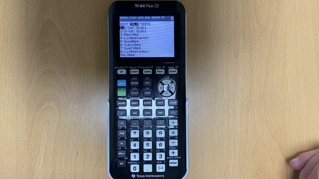 TI-84 Plus CE Graphing Calculator: Scatter Plots and Linear Regression смотреть онлайн