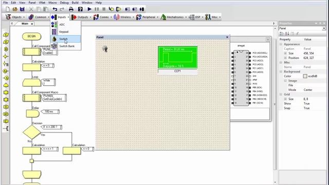 FLOWCODE УРОК 5 шим
