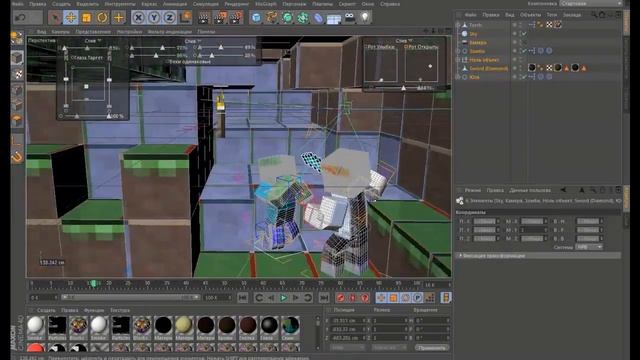 Юзя Vs Zombie [SpeedArt-Cinema 4D] смотреть онлайн