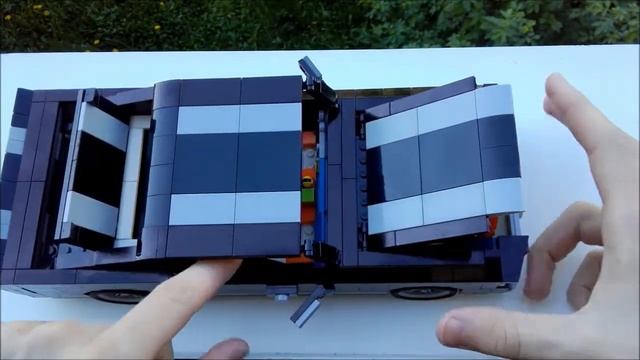 Lego Ford Mustang Shelby GT500 1968 "Moc" смотреть онлайн