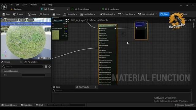 Material Functions Texture Inputs Getting Rid of Tiling Texture Scale Blending | Unreal engine 5 #3 смотреть онлайн