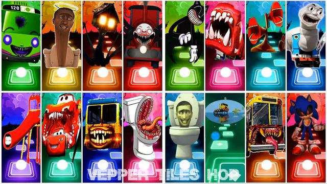 EXTRA SLIDE 🆚 SIRENHEAD 🆚 SKIBIDI TOILET 🆚 ODDBODS 🆚 BUS EATER 🆚 THOMAS EXE 🆚 Tiles Hop EDM Rush 🔥 смотреть онлайн