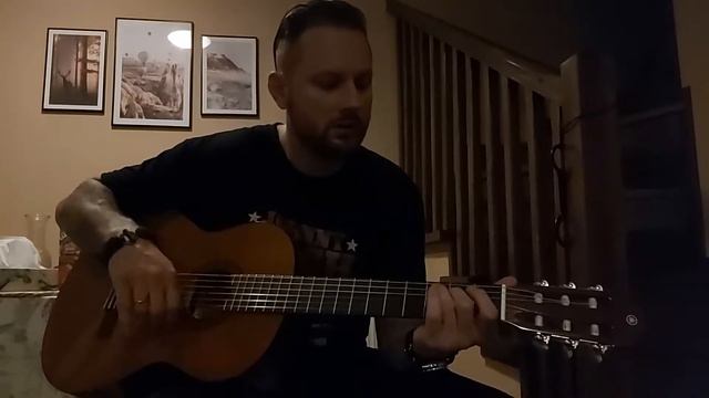 "Deszcze niespokojne" czyli piosenka z kultowego serialu "4 Pancerni i pies" - gitara klasyczna смотреть онлайн