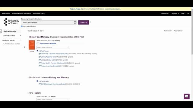 How to access journals and journal articles смотреть онлайн
