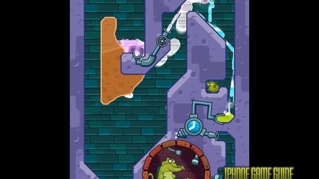 Where's My Water? Level C4-3 Cranky Challenge 8 Walkthrough смотреть онлайн