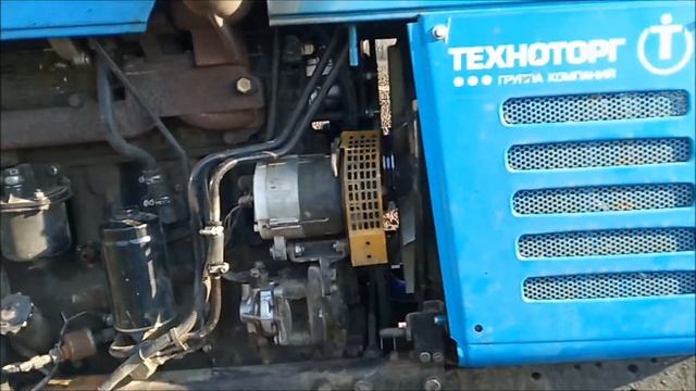 МТЗ-892 Жесть Всё в одно мгновение  Лопнул радиатор Пробил колесо