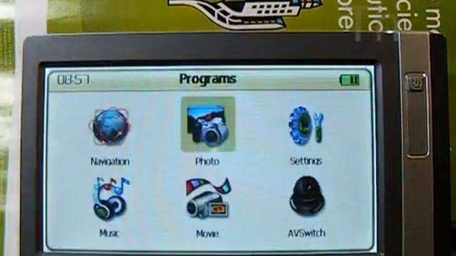 Large 7.0 Inch Touch-Screen GPS w/ Full Multimedia NJ7500 смотреть онлайн