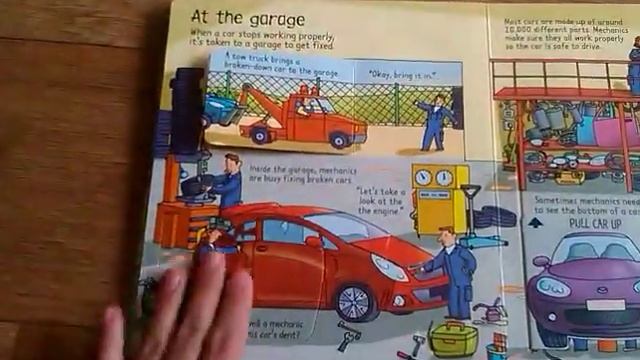 Look inside Cars. Usborne. Энциклопедия про машины на английском языке. смотреть онлайн