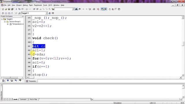 Temperature Display On 16x2 LCD By Using Keil  And Proteus Simulation