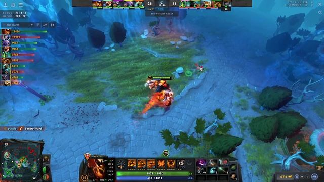 Shadow Fiend Gameplay Miracle with 22 Kills - Dota Ringmaster смотреть онлайн